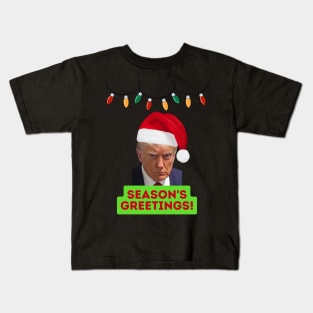 Donald Trump Christmas Kids T-Shirt